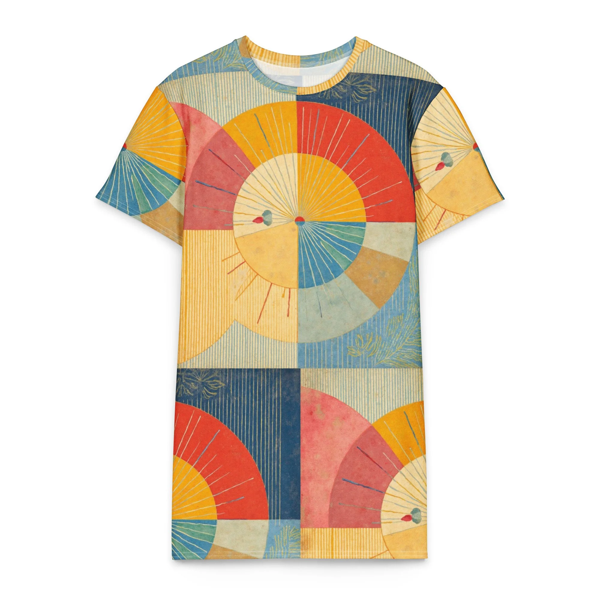 Distant Horizon cotton t-shirt dress