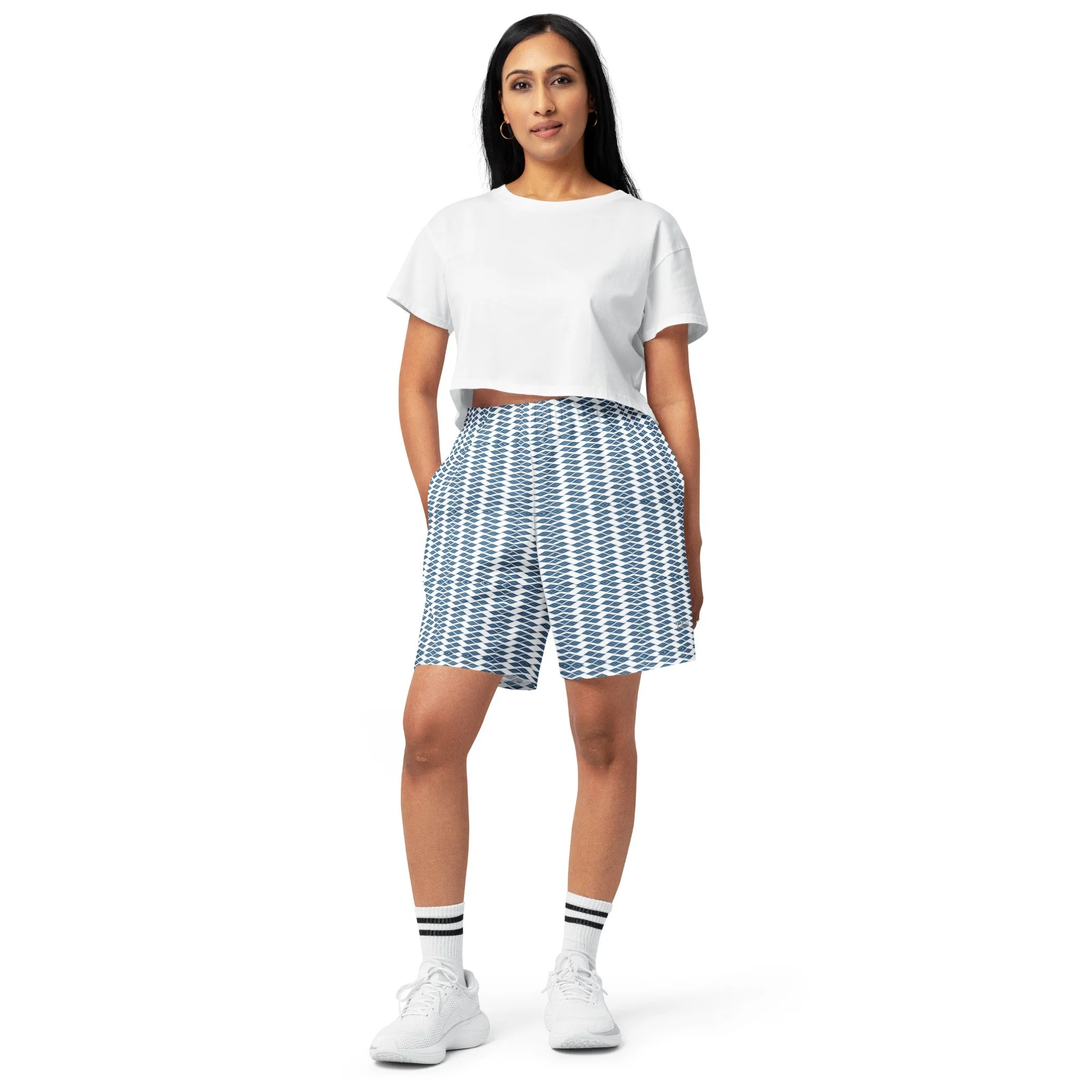 EX10 Blue Waves cotton long short