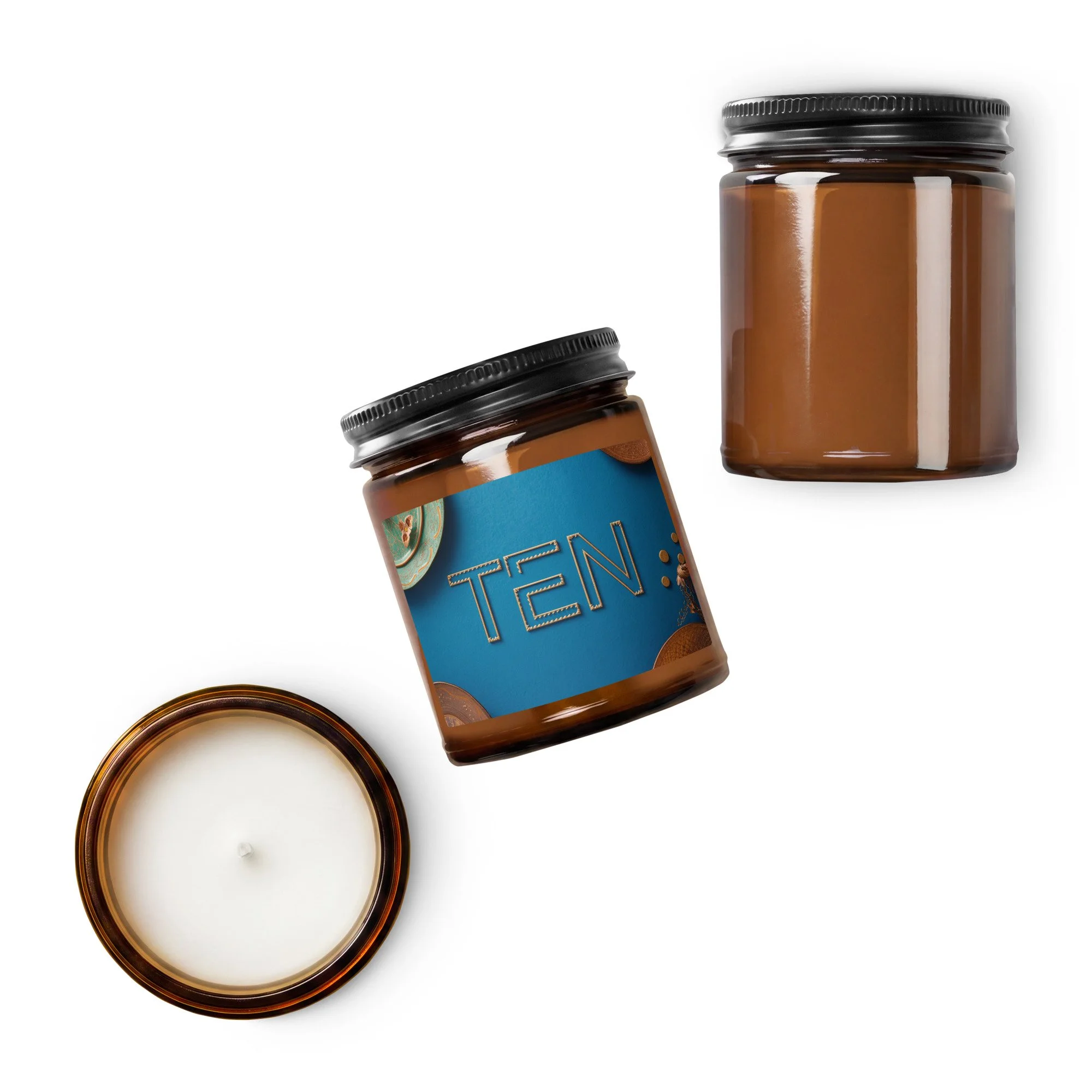 TEN gift jar soy candle