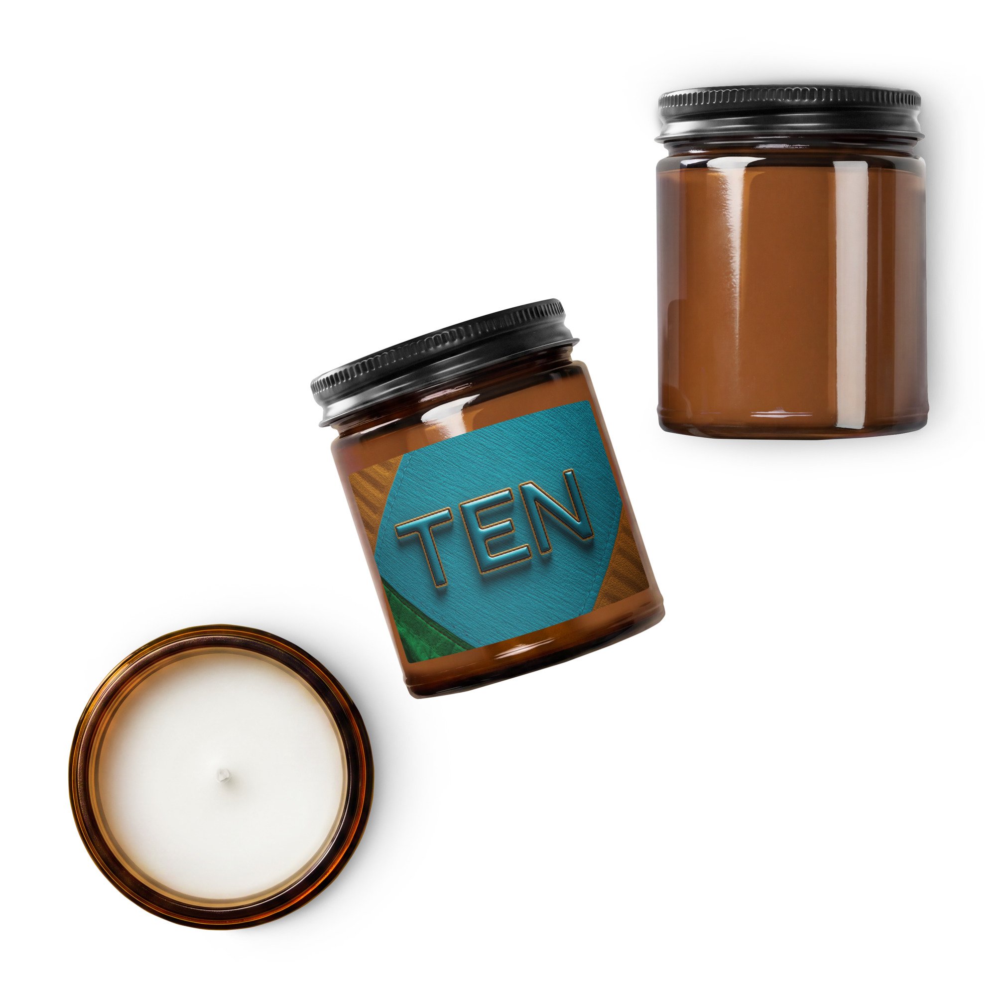 TEN gift jar soy candle