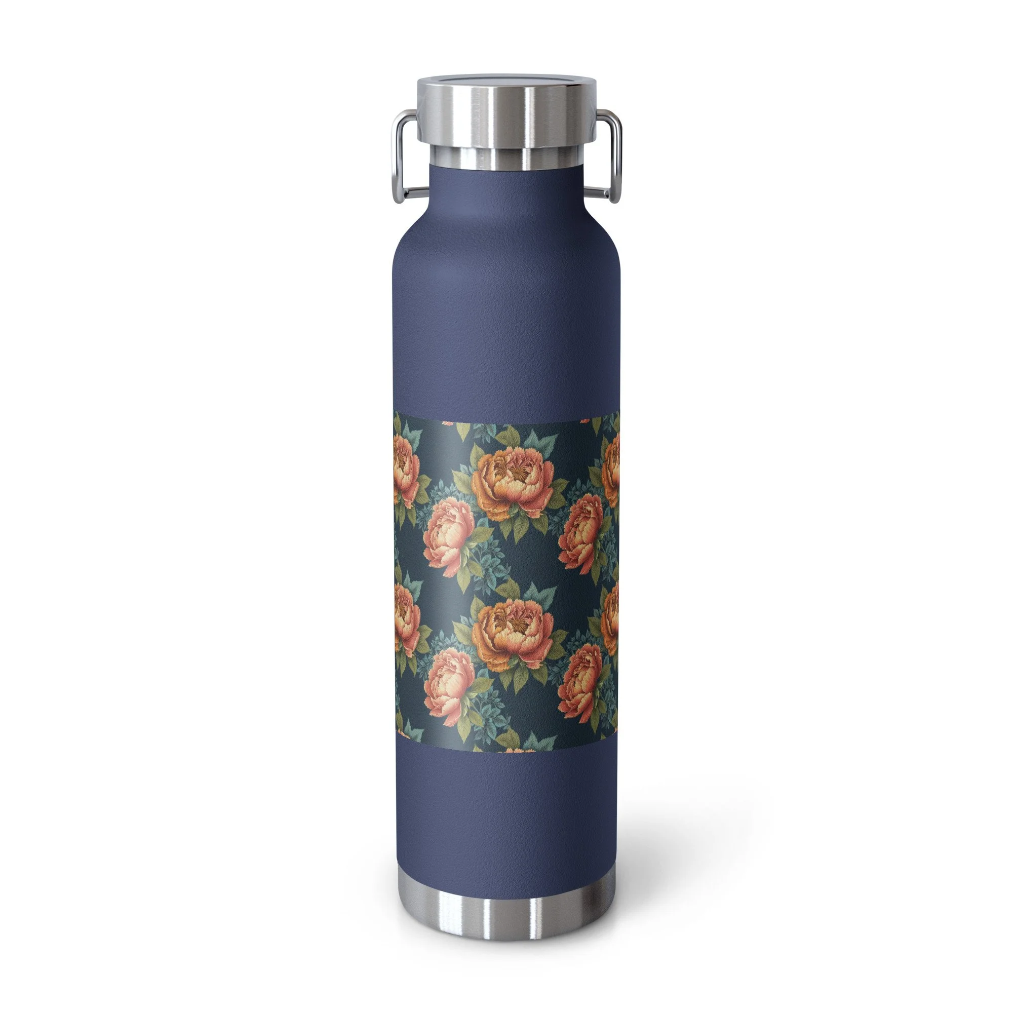 Peony Garden Copper Vacuum Insulated Bottle