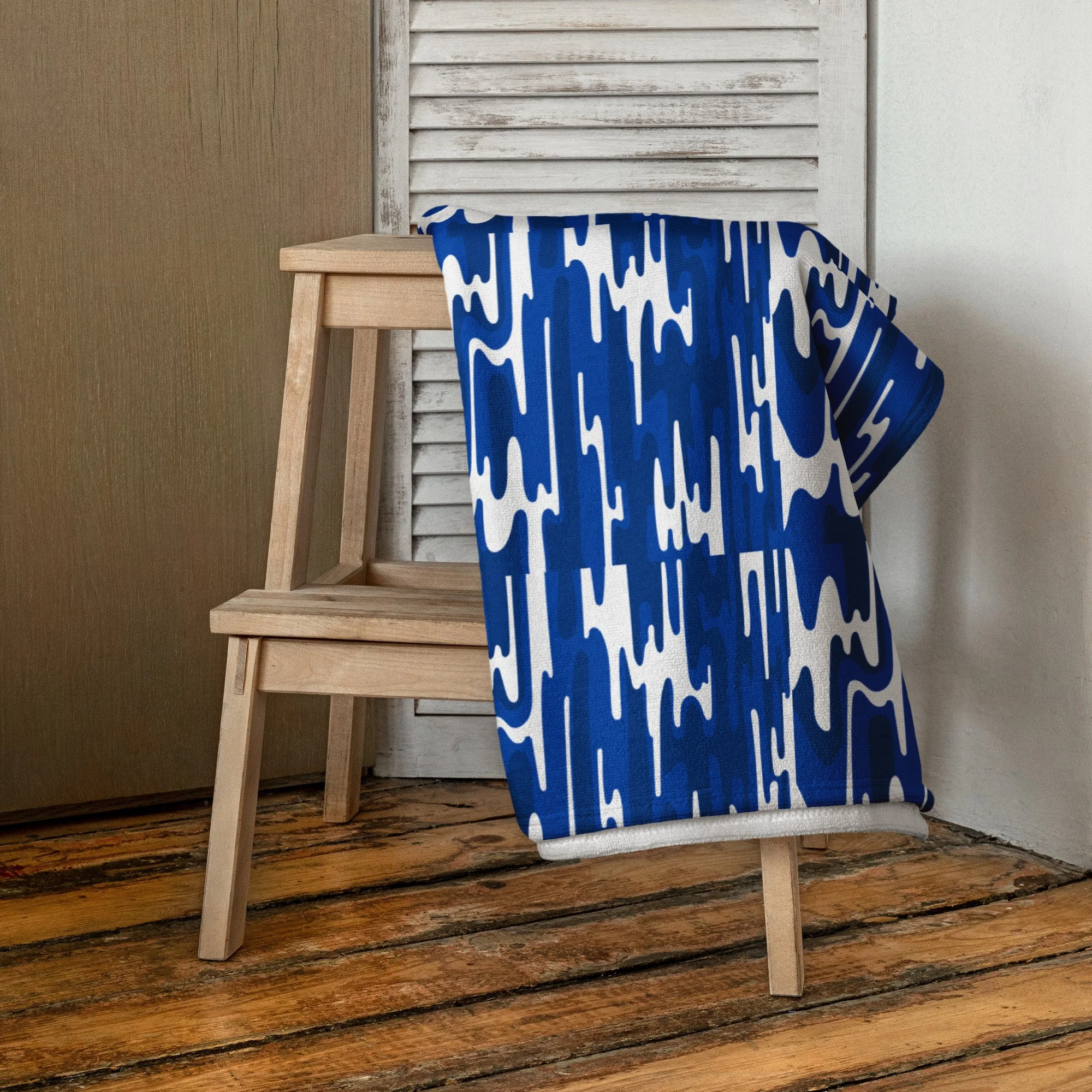 Blue Waves Towel