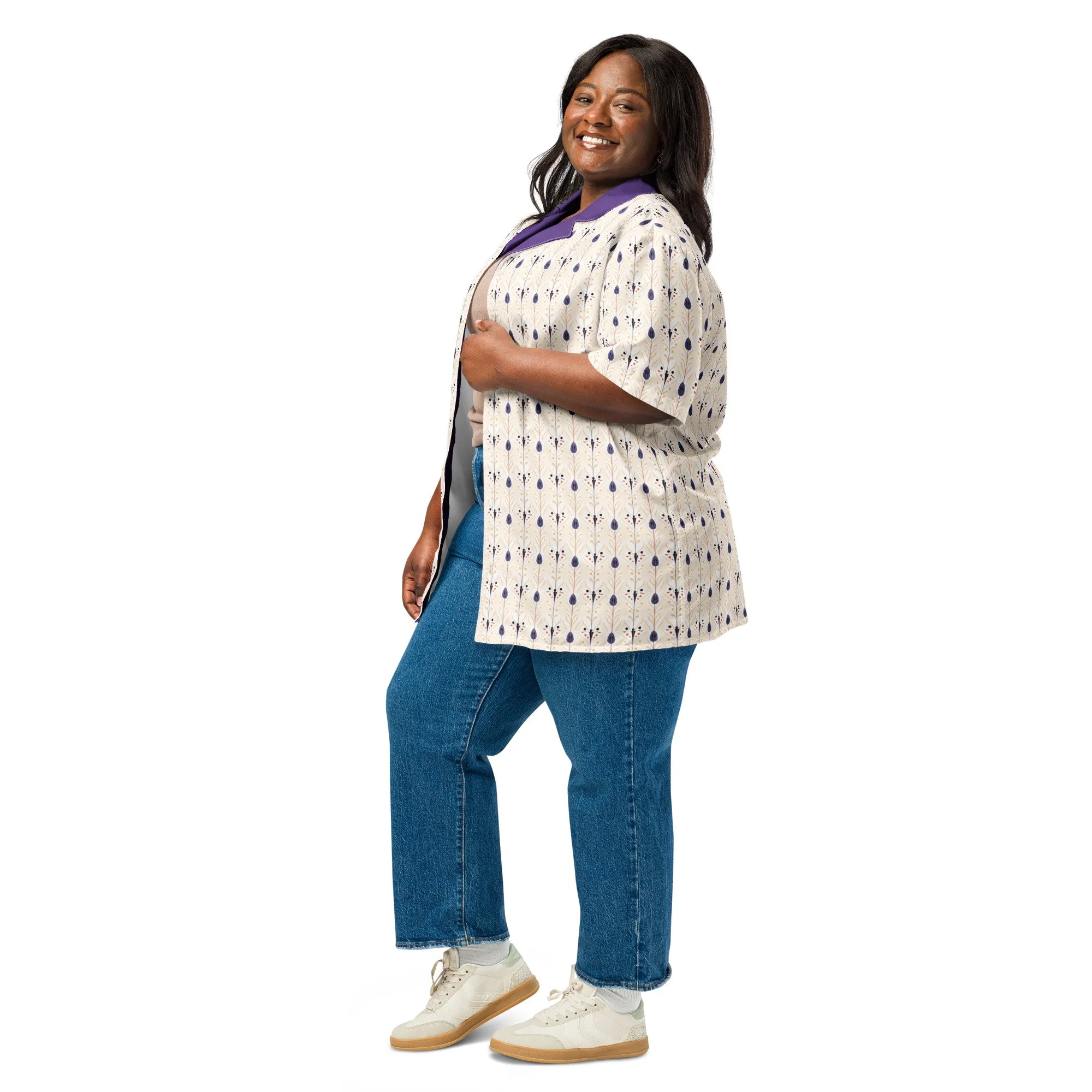 Tom Girl unisex button shirt