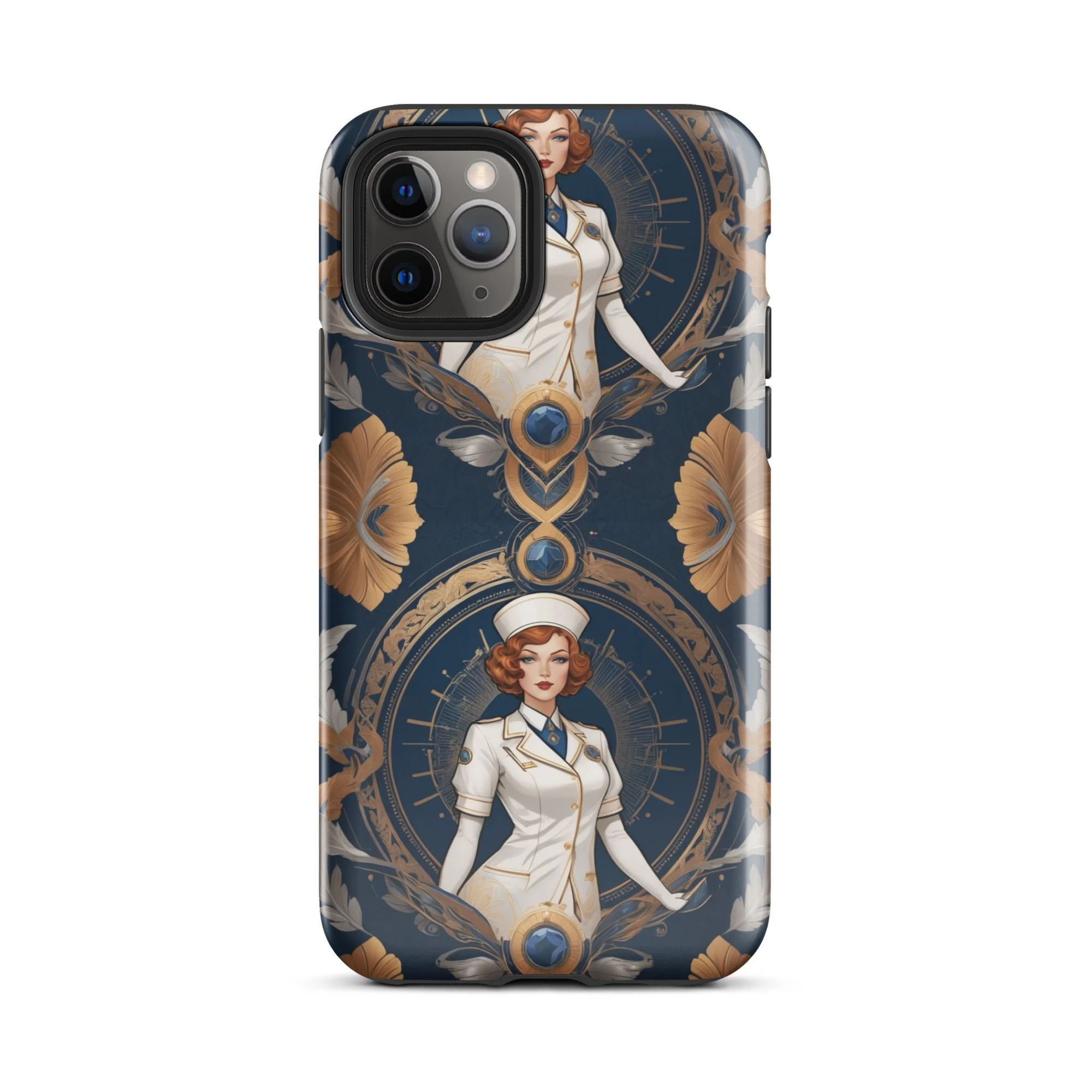 Vintage Art Deco Nurse Tough Case for iPhone®