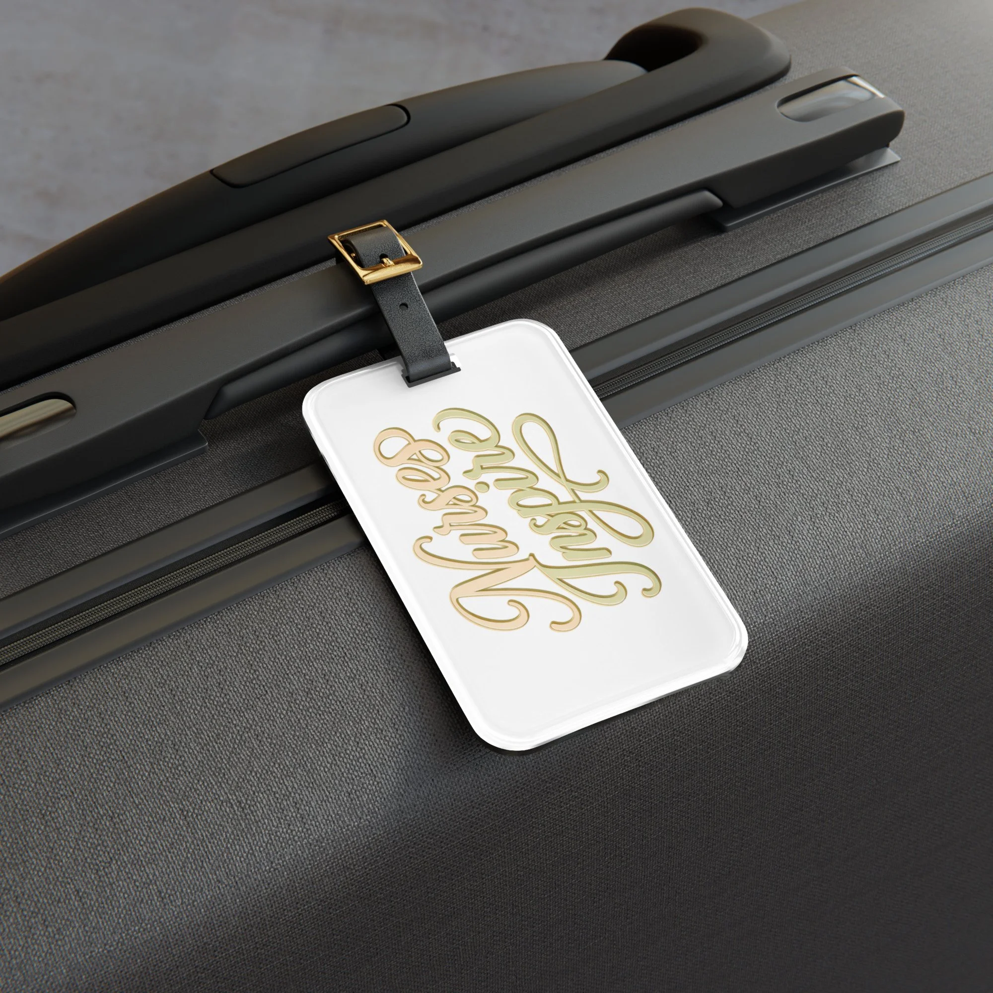 Nurses Inspire Luggage tag