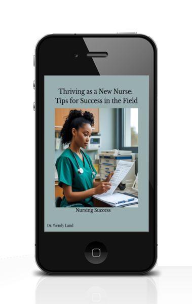 Thriving as a New Nurse iphone cover.png