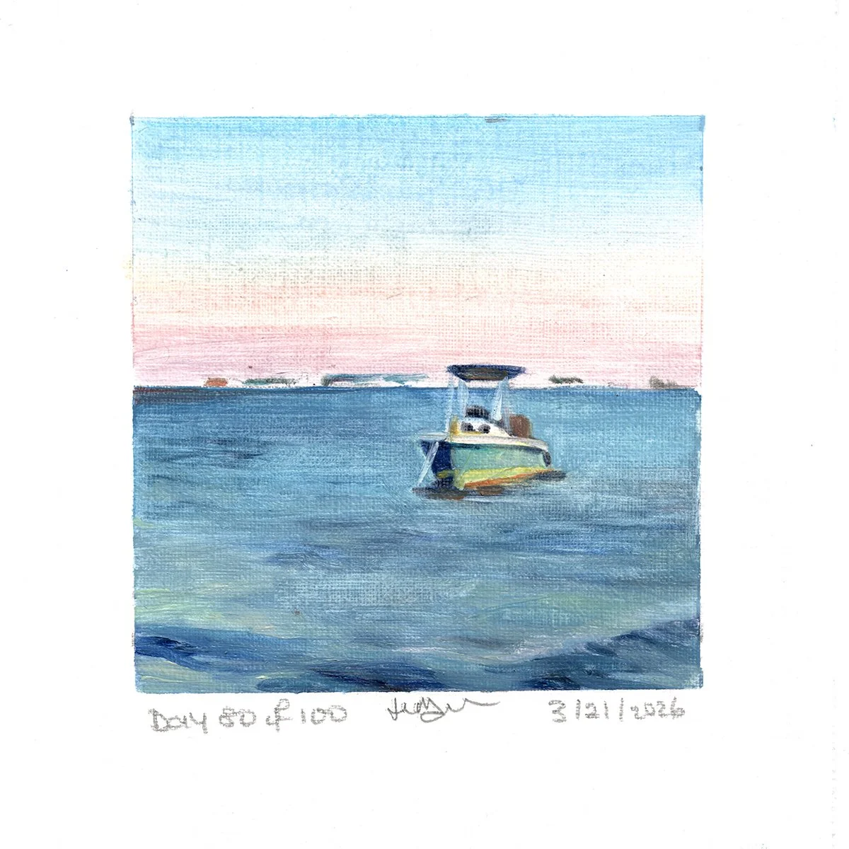 Day 80 of 100: "Third Friday Castaway"