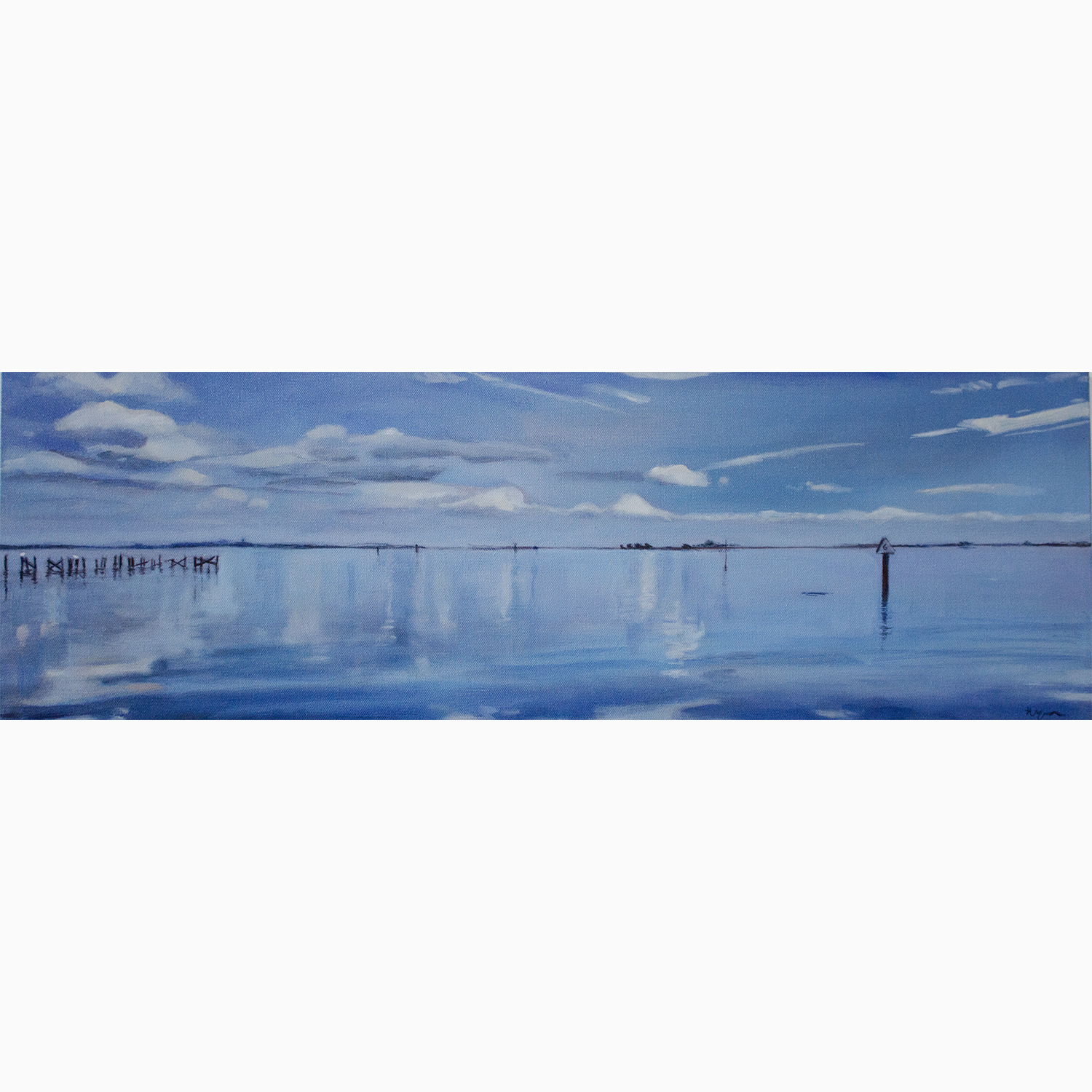 Symphony No 6 Harriet Monzon-Aguirre
 10 x 30 inches