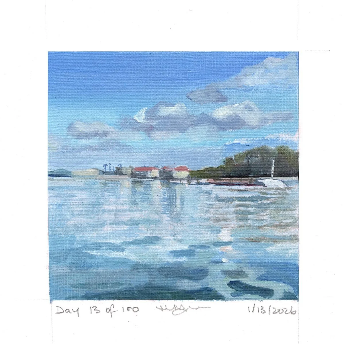 Day 13: "Dunedin Shoreline"