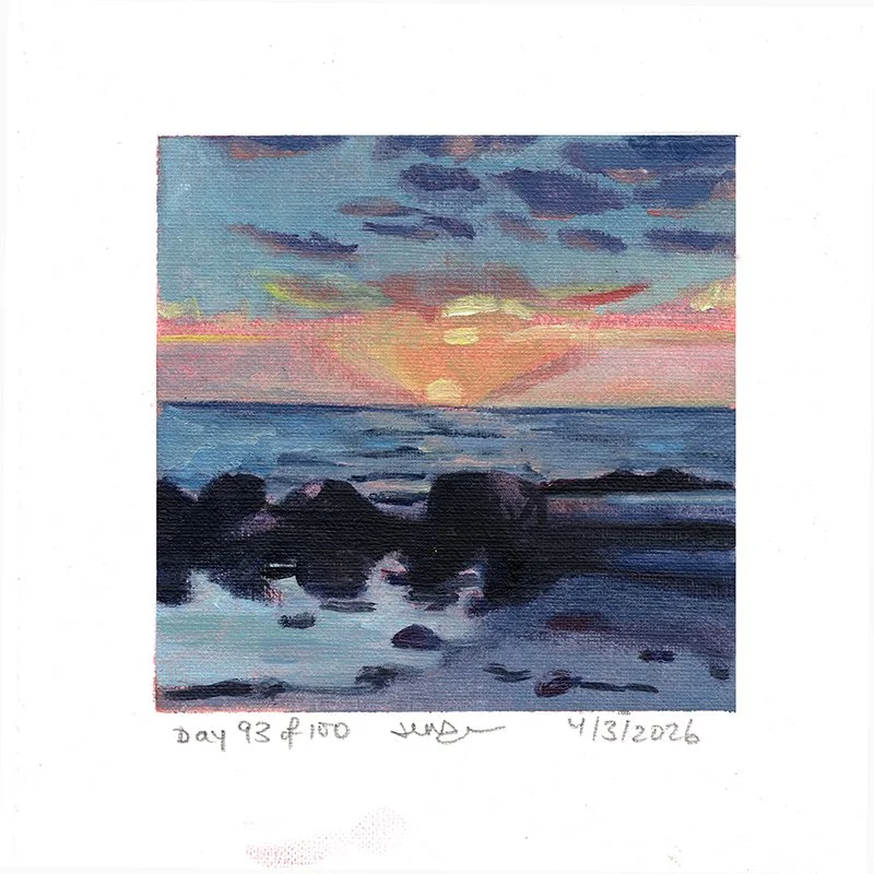 Day 93: "Honeymoon Sunset"