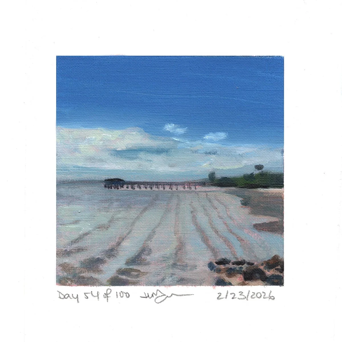 Day 54 of 100: "Pier from the Boardwalk"