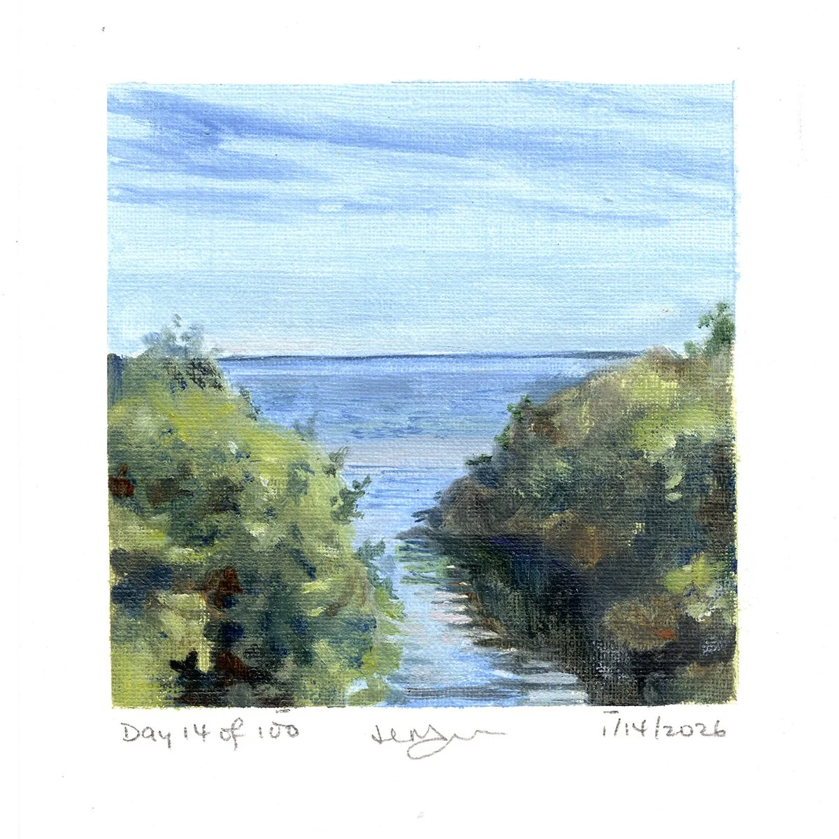Day 14: "Waterfront Boardwalk"
