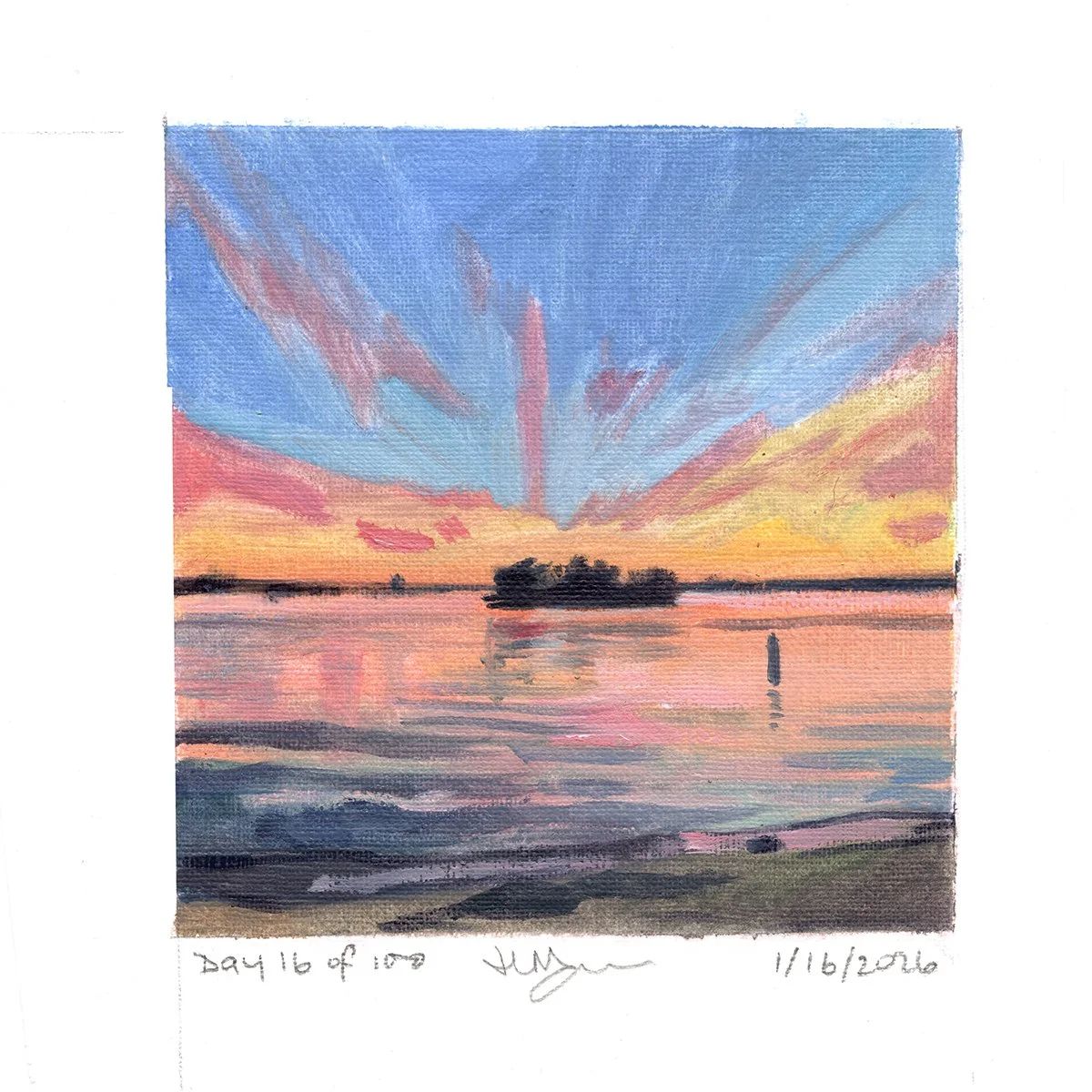 Day 16: "Dunedin Dusk Dreaming Study"