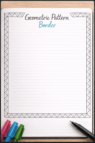 Geometric Pattern Border