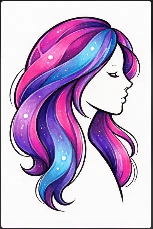 Minimalist Portrait Silhouettes