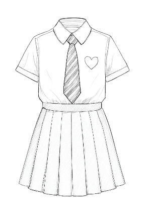 School Uniform With Personal Touches