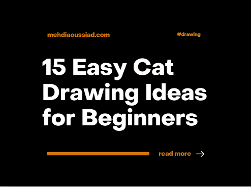 15 Easy Cat Drawing Ideas for Beginners