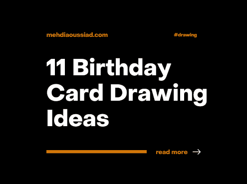 11 Birthday Card Drawing Ideas That Are Creative