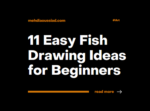 11 Easy Fish Drawing Ideas for Beginners and Kids
