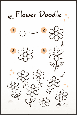 Flower Doodle Idea
