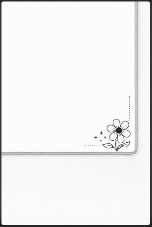 Flower Corner Doodle