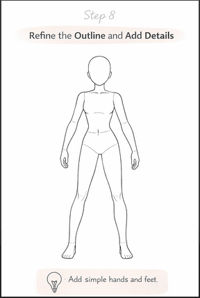 Refine the outline and add details