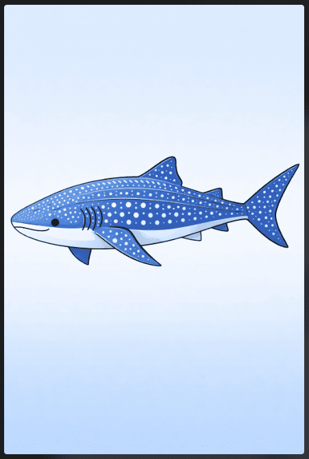 Detailed Pattern Focus Whale Shark
