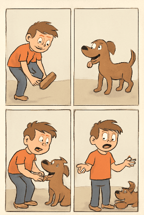 Comic Strip of a Funny Memory