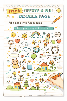 Create a Full Doodle Page