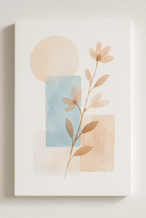 Abstract Acrylic Painting Idea On Canvas