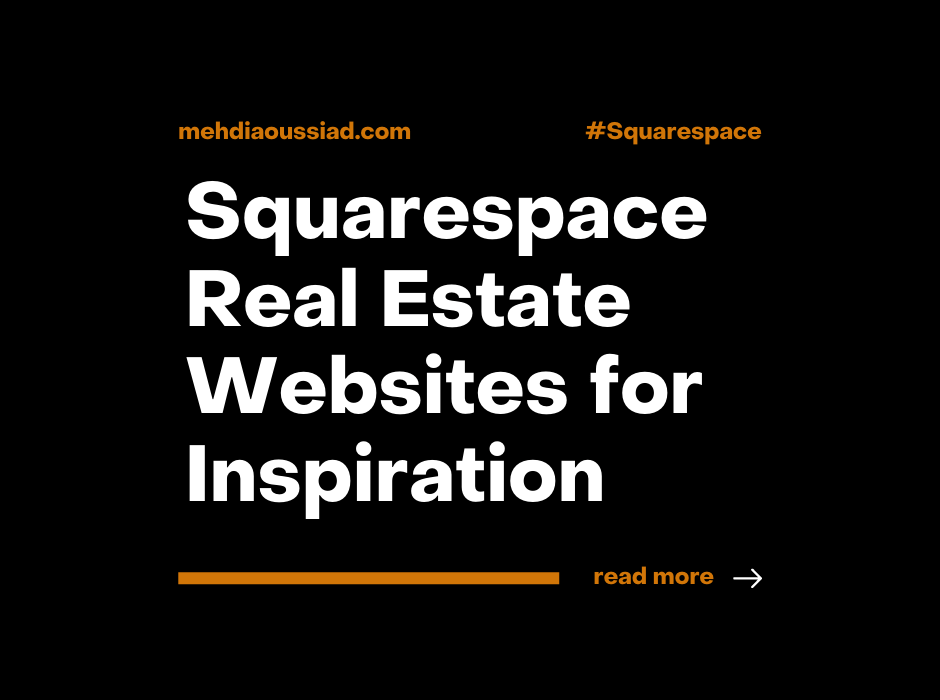 squarespace real estate websites
