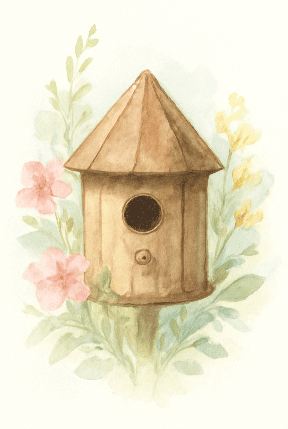 Woodland Animal Birdhouse