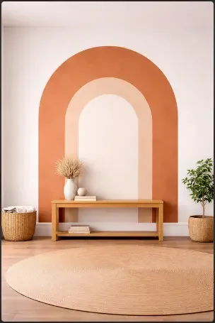 Arch Wall Painting