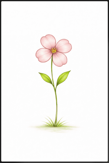 Four-Petal Easy Flower