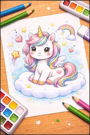 Draw a Magical Creature