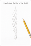 How to Draw Braids Step by Step for Beginners