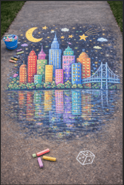 Chalk Cityscapes