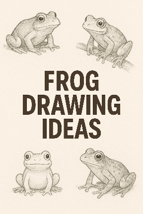 frog drawing ideas