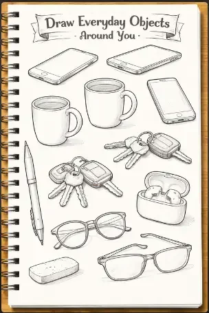Draw Everyday Objects Around You