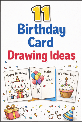 Birthday Card Drawing Ideas