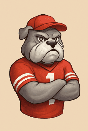 Personalized Sports Team Mascot