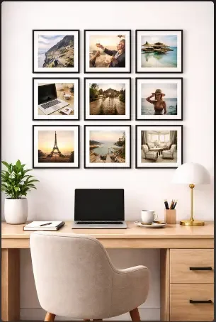 Grid Gallery Wall