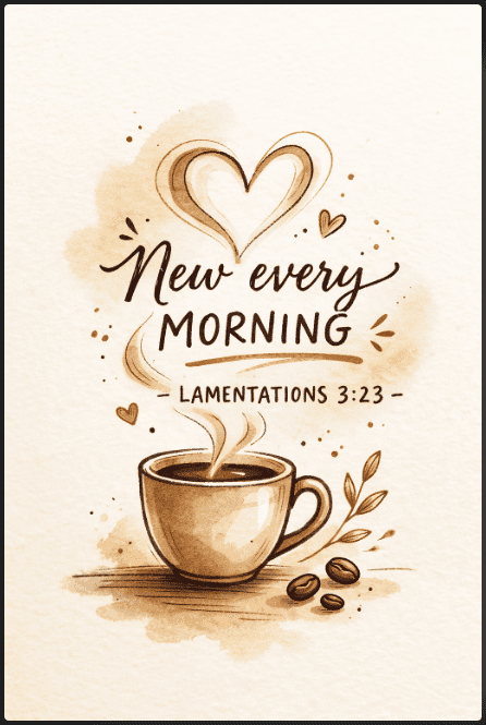 Coffee Cup with Lamentations