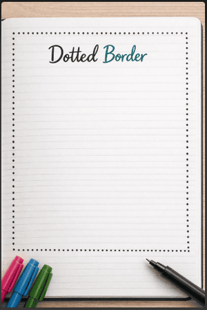 11 Cool Borders to Draw in Your Journal