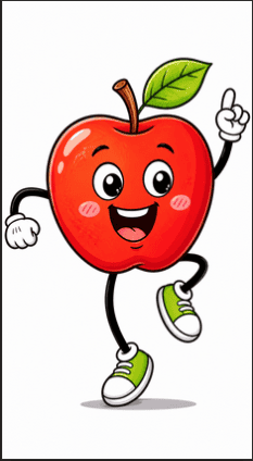 Dancing Fruit With Funny Faces