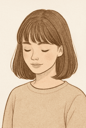 Easy Bangs And Fringe Hair Drawing Idea