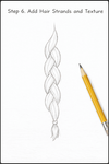 How to Draw Braids Step by Step for Beginners