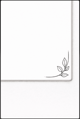 Leaf Corner Doodle
