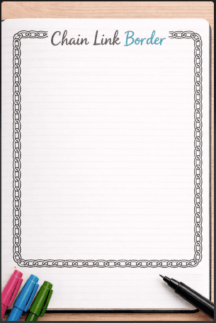 Chain Link Border
