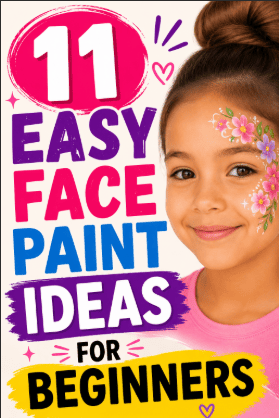 easy face paint ideas for beginners